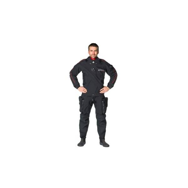 Suchy skafander D7 Pro ISS z kapturem, trylaminat damski