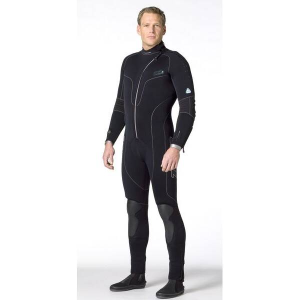 Skafander W1 z zamkiem z przodu 5 mm męski