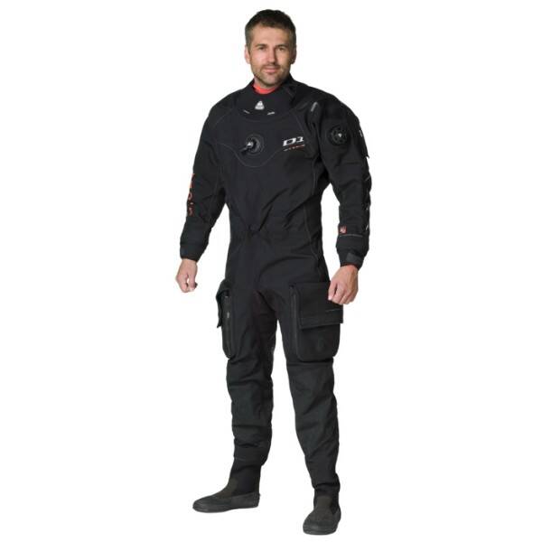 Suchy skafander D1 HYBRID ISS męski